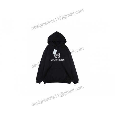 Balenciaga 19fw Hoodie Black