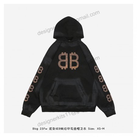 Balenciaga Hoodies 23Fw~Size:XS-M~#HA0QD20324330~