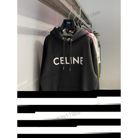 Celine Hoodie Black