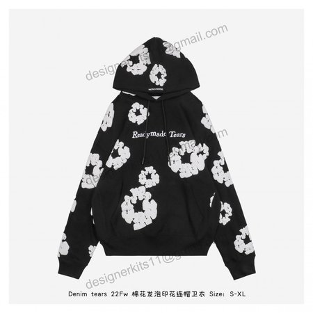 Denim tears 22Fw Hoodie~#HA0QC99324370~Size:S-XL~