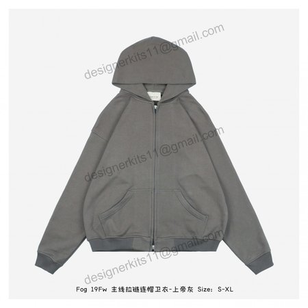 Fear of God Hoodie Fog 19Fw~Size:S-XL~#HA0QB99324290~