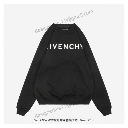 Givenchy Crew Neck Hoodie 23Fw Givenchy Crew Neck Hoodie~#HA0QB99324270 ~Size:XS-L~