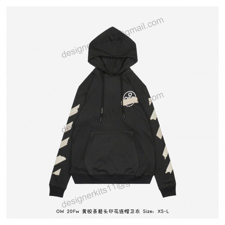 OW Off White 20Fw Hoodie~#HA0QC55324310~Size:XS-L~