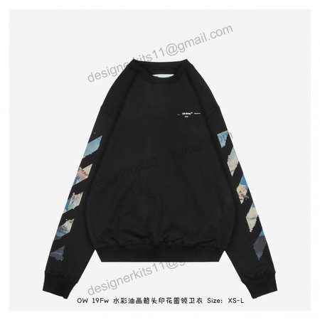 Off White Hoodie OW 19Fw~Size:XS-L~#HA0QC35324290~