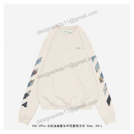 Off White Hoodie OW 19Fw~ Size:XS-L~#HA0QC35324290~