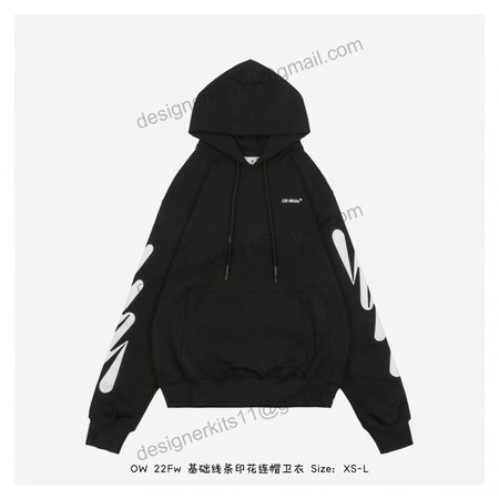 Off White Hoodie OW 22Fw~Size:XS-L~#HA0QC55324310~