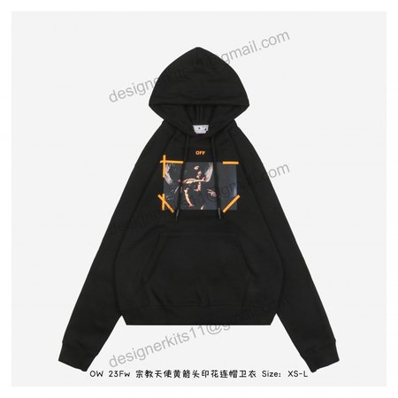 Off White Hoodie OW 23Fw~Size:XS-L~#HA0QC55324310~