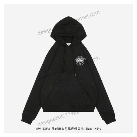 Off White Hoodies OW 23Fw~Size:XS-L~#HA0QC55324310~