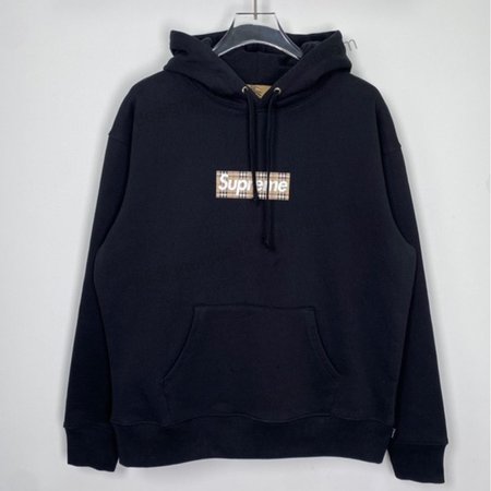 Supreme Hoodie Black, Size: S-XL