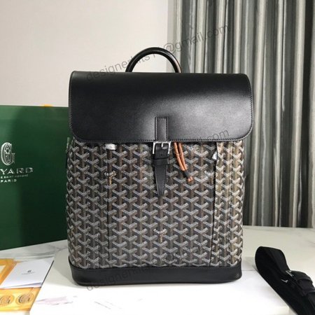 Goyard Alpin Backpack Goyardine Black