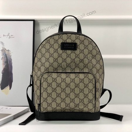 Gucci Backpack GG Supreme Small Beige/Ebony