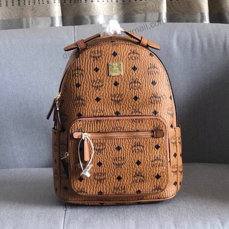 MCM Stark Side Studs Backpack in Visetos