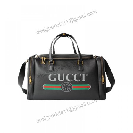 Men'S Gucci-Print Leather Duffel Bag - GDB57