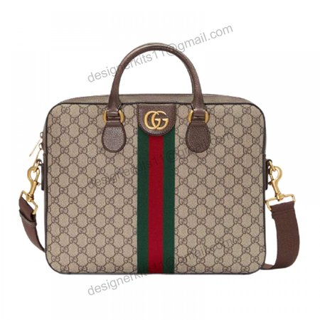 Gucci Canvas Ophidia GG Briefcase - GBC003