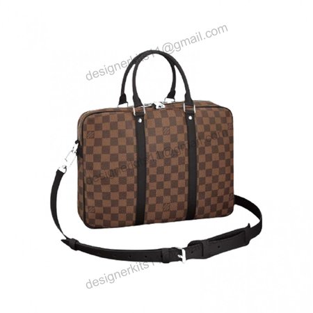 Porte-Documents Voyage Pm Monogram Macassar Canvas LDB062