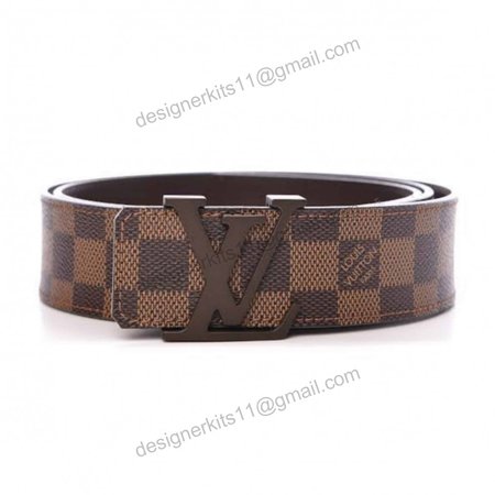 damier ebene initiales belt - b31