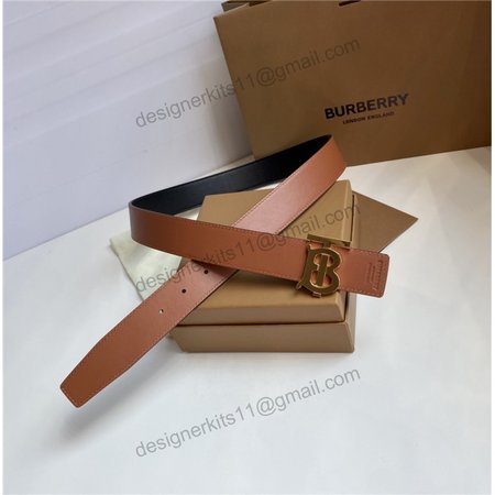 burberry B buckle belt