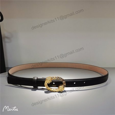 versace 2.0 collar buckle rivet belt