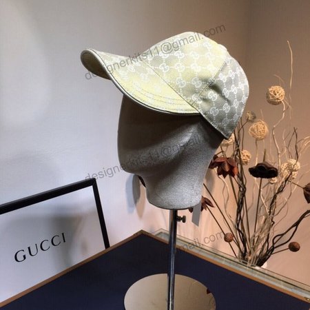 Gucci Cowhide leather adjustment strap hats