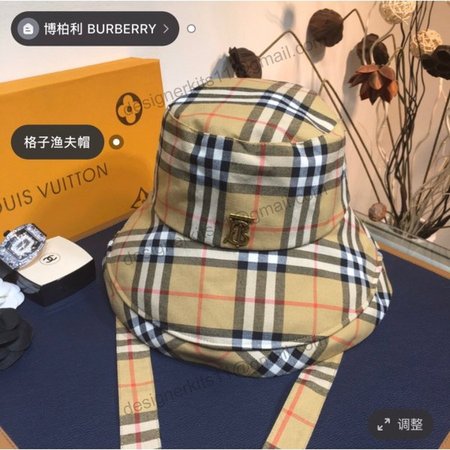 Best Burberry Plaid fisherman bucket hat