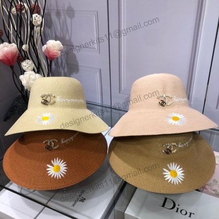 New Wholesale CC Daisy Straw Hat