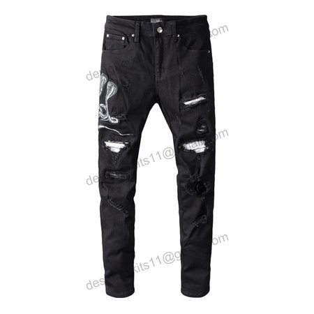 Amiri Cobra Jeans Black