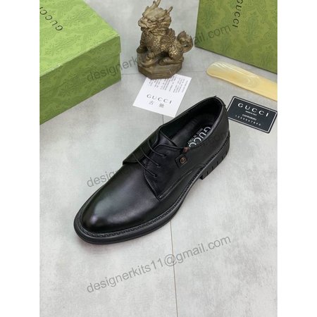 Gucci Man Leather Dress Shoes 1201