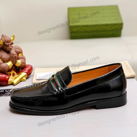 Gucci Man Leather Dress Shoes 1208