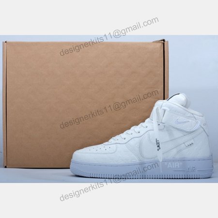 x nike air forces 1 mid white38-45