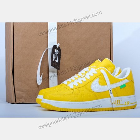 x air force yellow with special box (over size runs 1 size bigger )