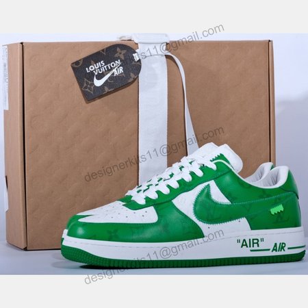 x air force white green size 35-45 (with speical box)